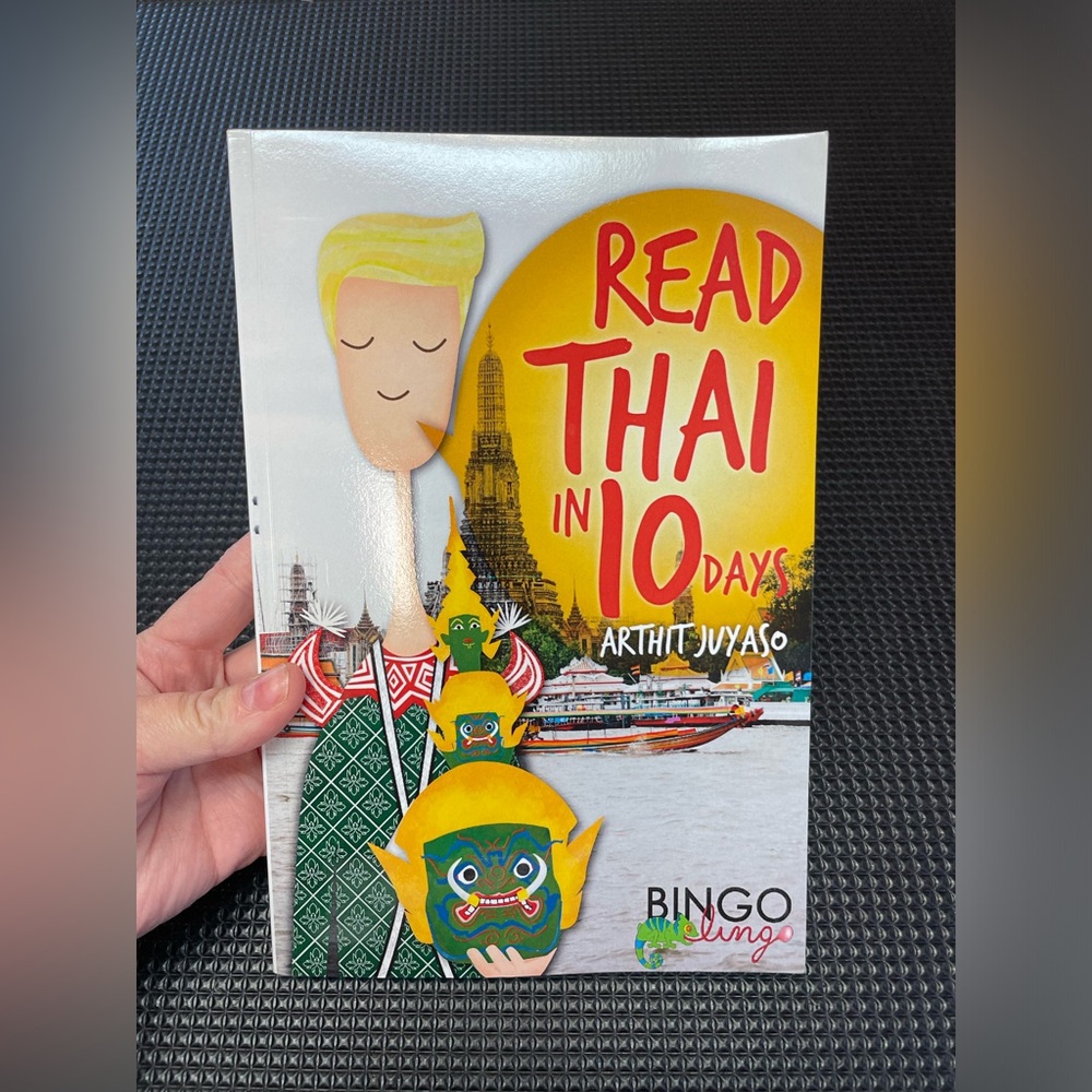 Read Thai in 10 days language learning book new